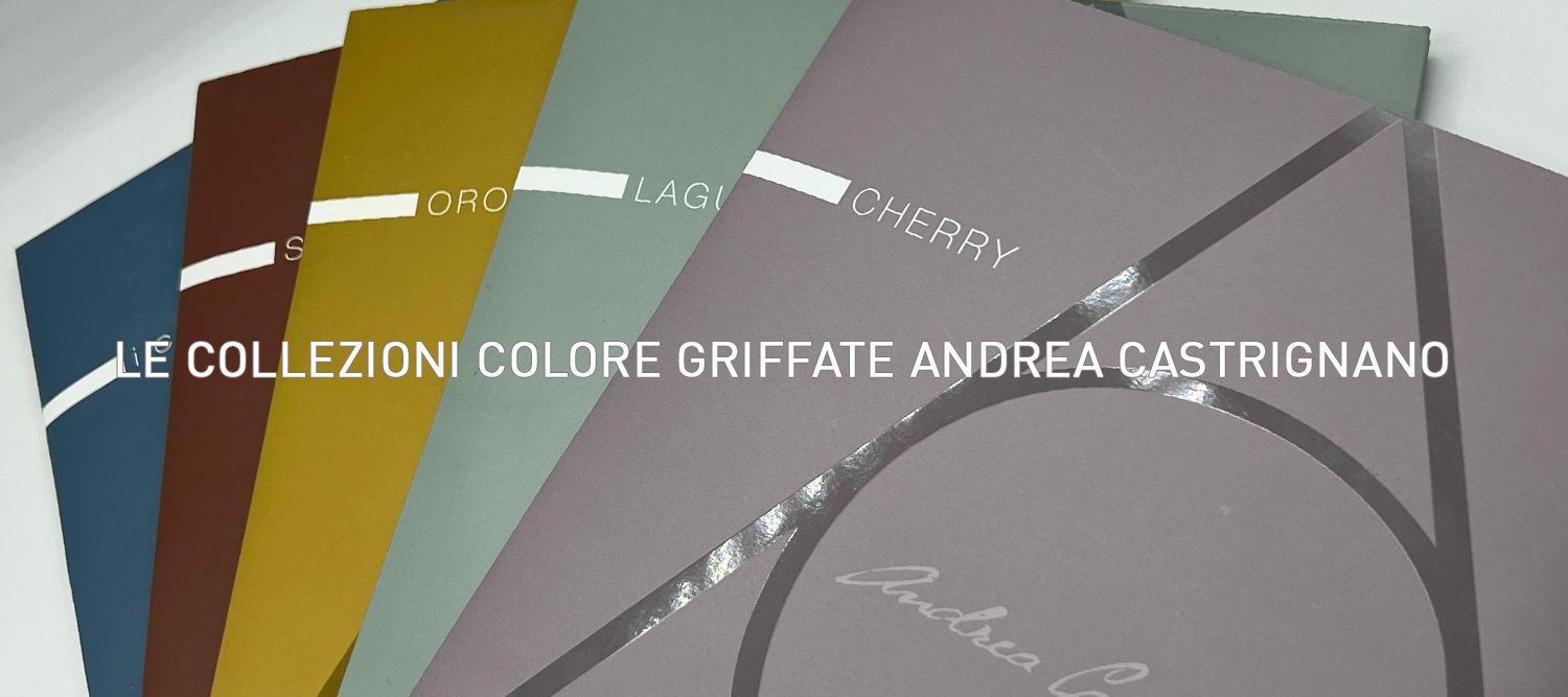 Acquista le Collezioni Colore griffate Andrea castrignano